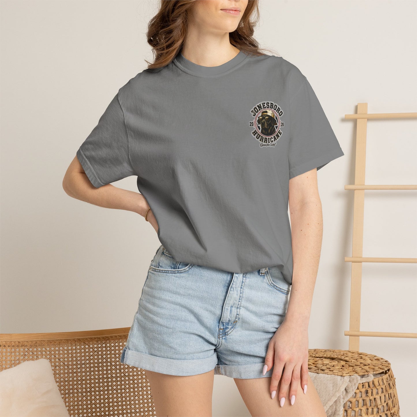 Jonesboro Hurricane Black Lab Dog Graphic T-Shirt - 2026
