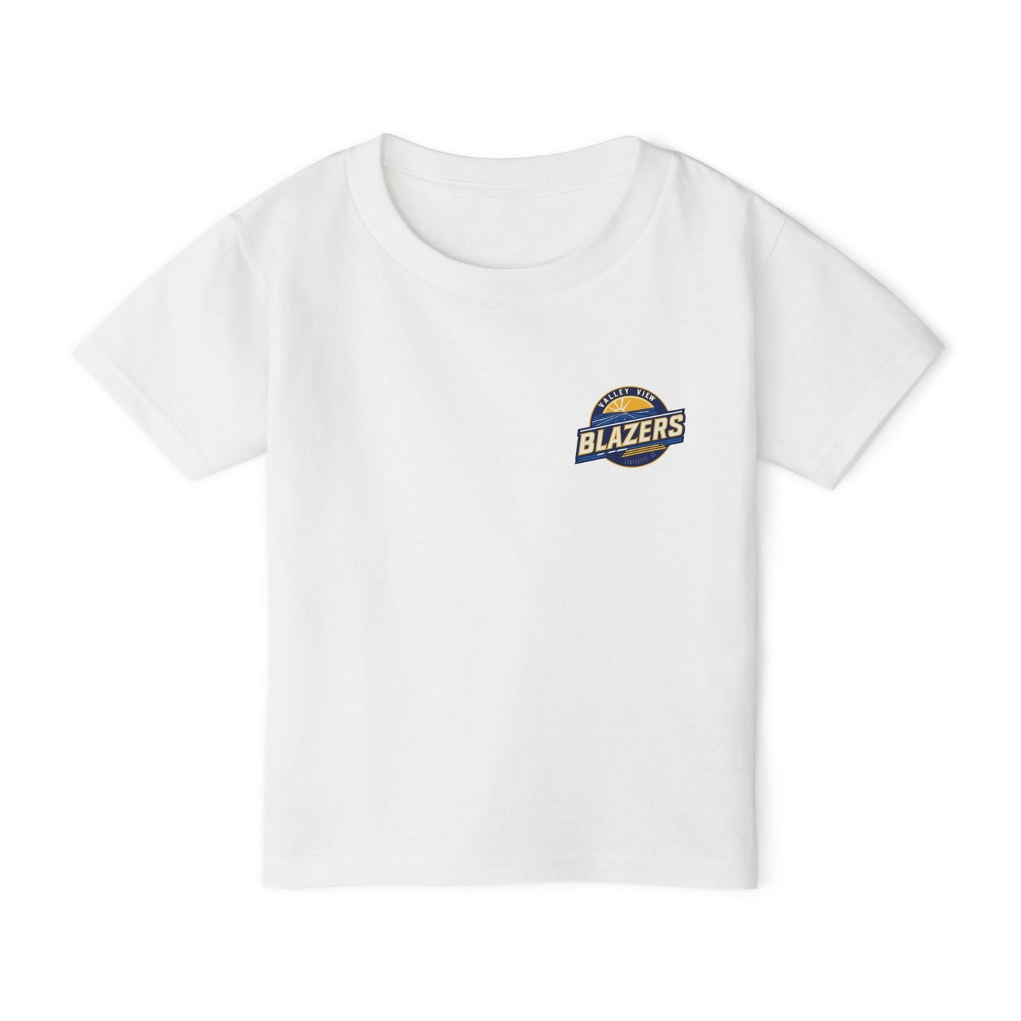 Kids Blazers Tee – Valley View Logo Youth Horizon Shirt