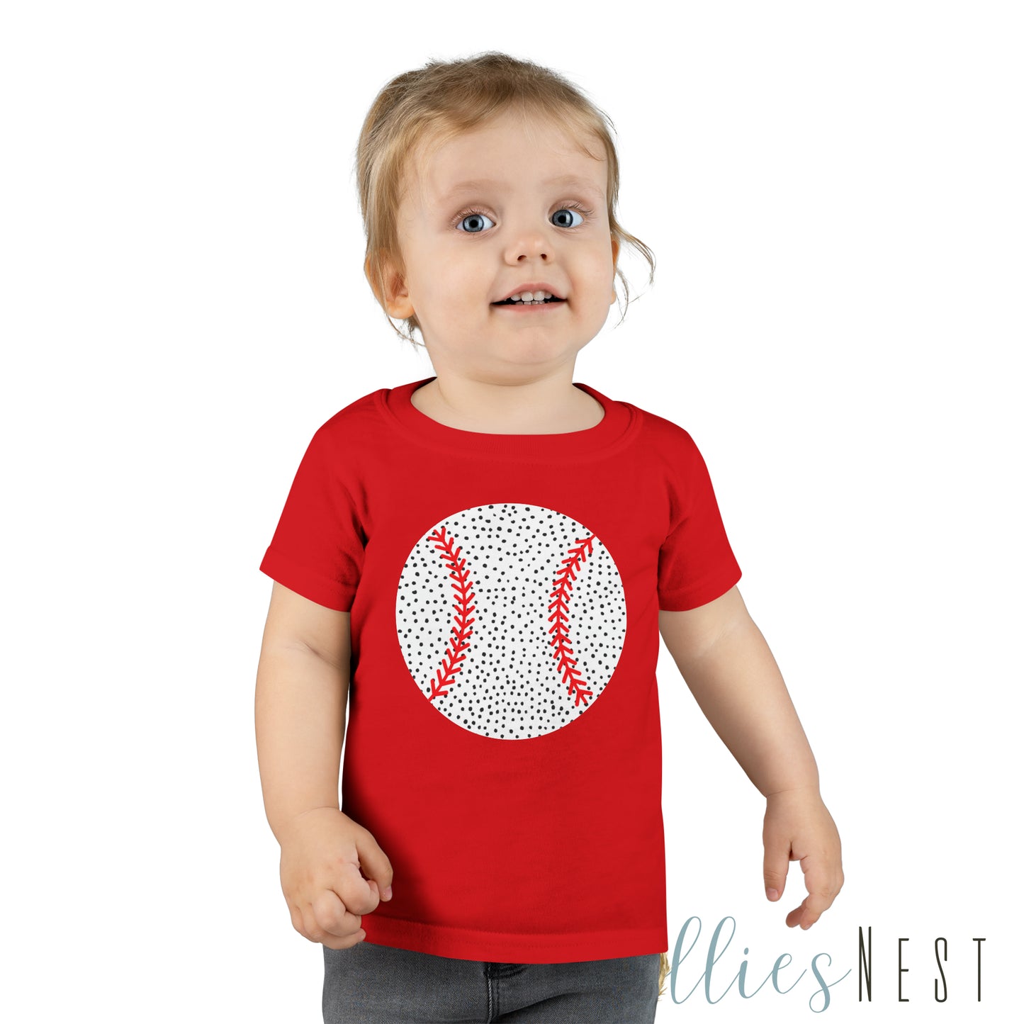 Toddler Spotted Baseball T-shirt