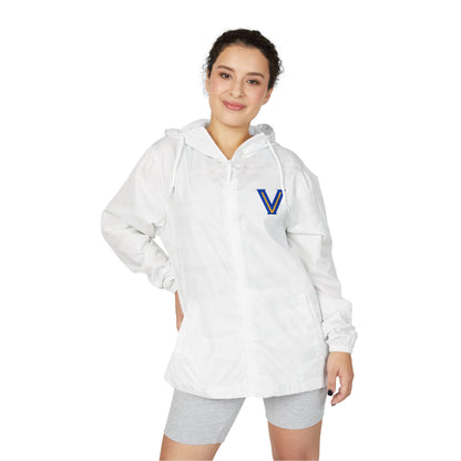 Stylish Unisex Full-Zip Windbreaker Jacket | Versatile Lightweight Rain Gear. Valley View