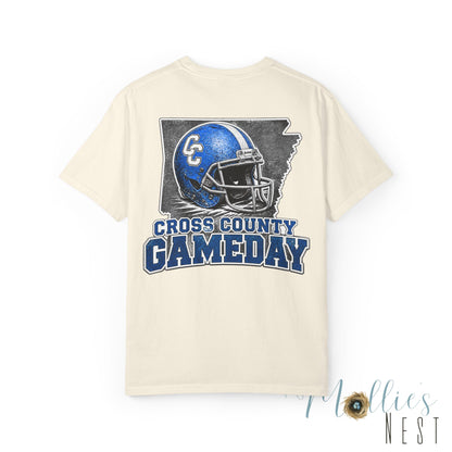 Cross County Gameday T-Shirt. Comfort Colors