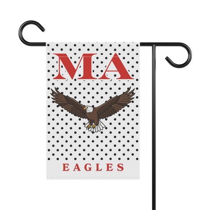 Eagles Yard Flag — Marvell Academy. Polka Dot Eagle House Banner