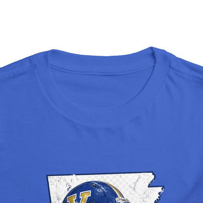 Blazers Gameday Toddler Tee — Valley View Arkansas Football Kids Shirt