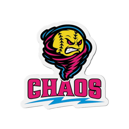 Chaos Softball Logo Magnet — Die-Cut Magnet