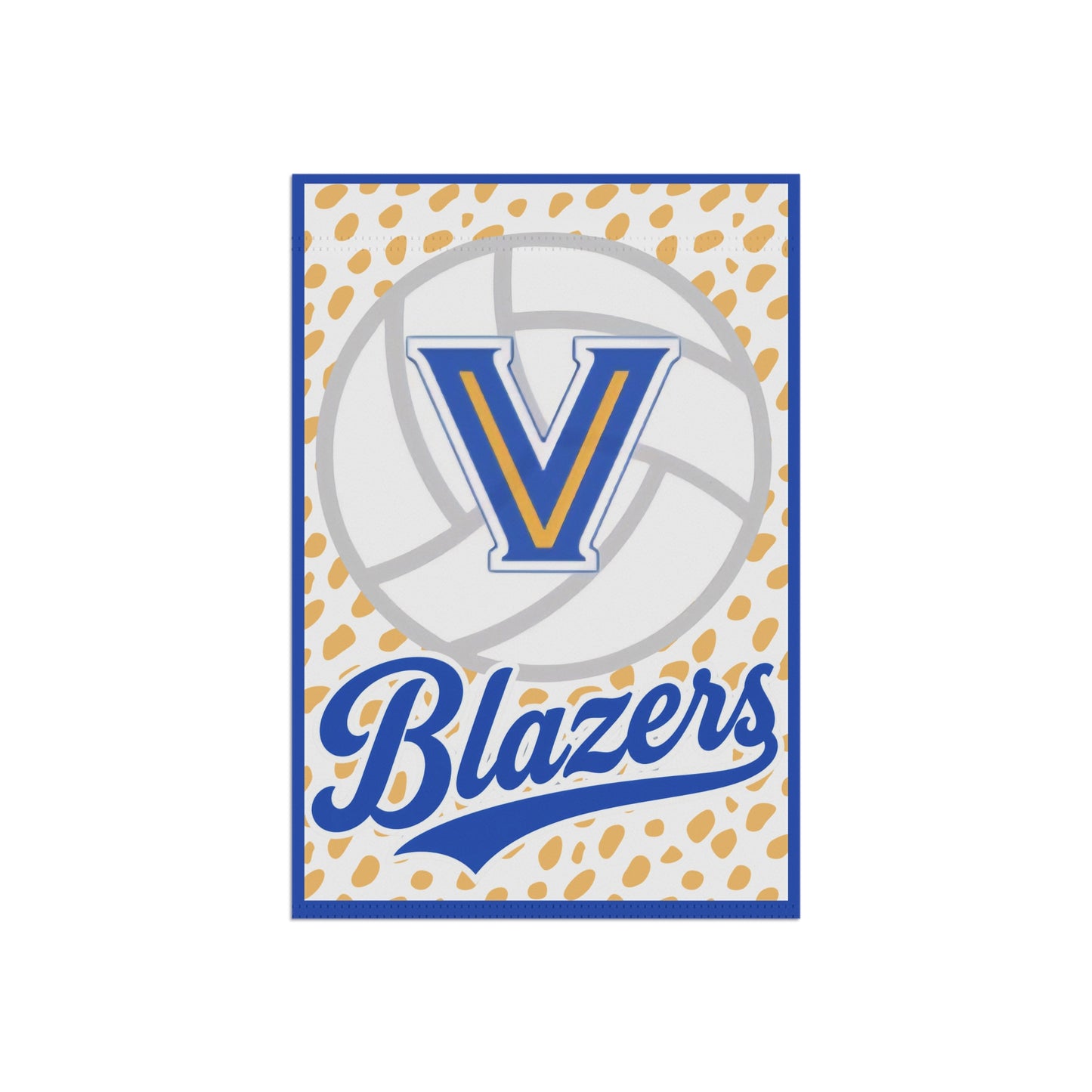 Garden Flag - Blazers Volleyball Team Decorative Banner