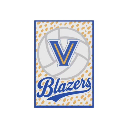 Garden Flag - Blazers Volleyball Team Decorative Banner