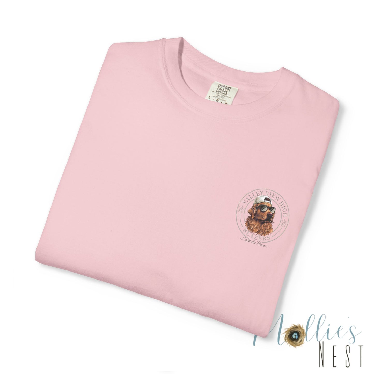 Valley View Blazers. Dog with sunglasses graphic shirt