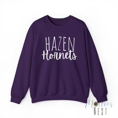 Hazen Hornets Unisex Heavy Blend™ Crewneck Sweatshirt
