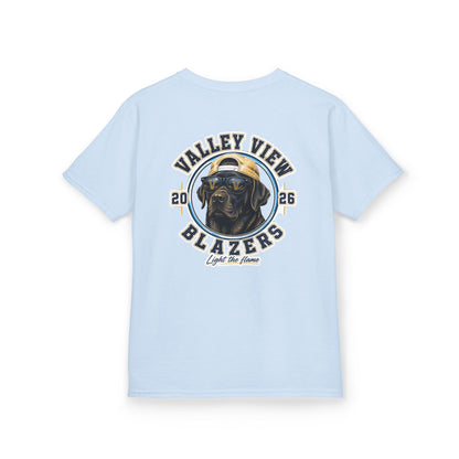 YOUTH.  Valley View Blazers Black Lab 2026 T-Shirt — Vintage Tee (2026)