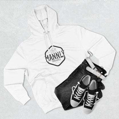 Three-Panel Fleece Hoodie. MANNLY Brand