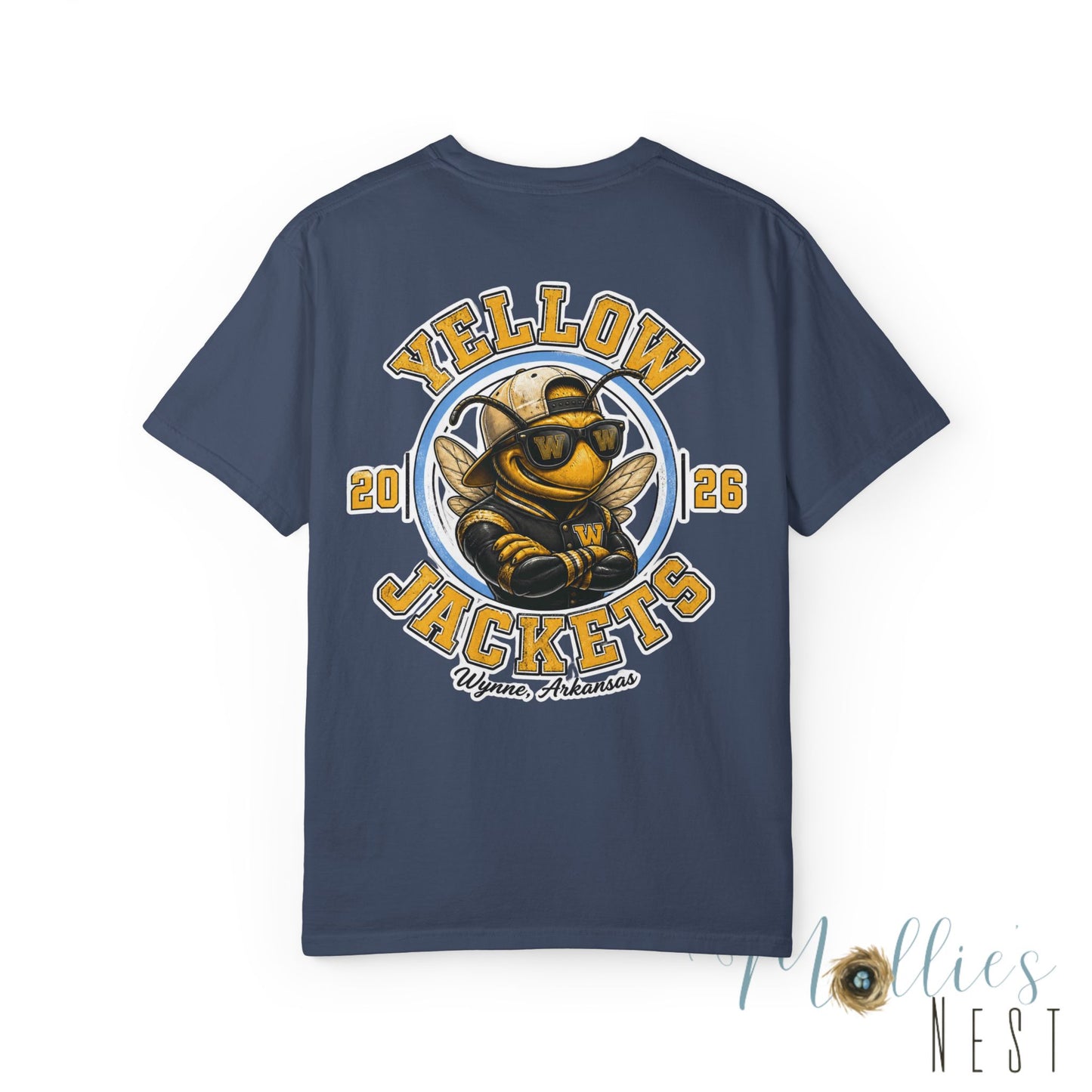 Yellow Jackets. Wynne Mascot T-Shirt —(2026)