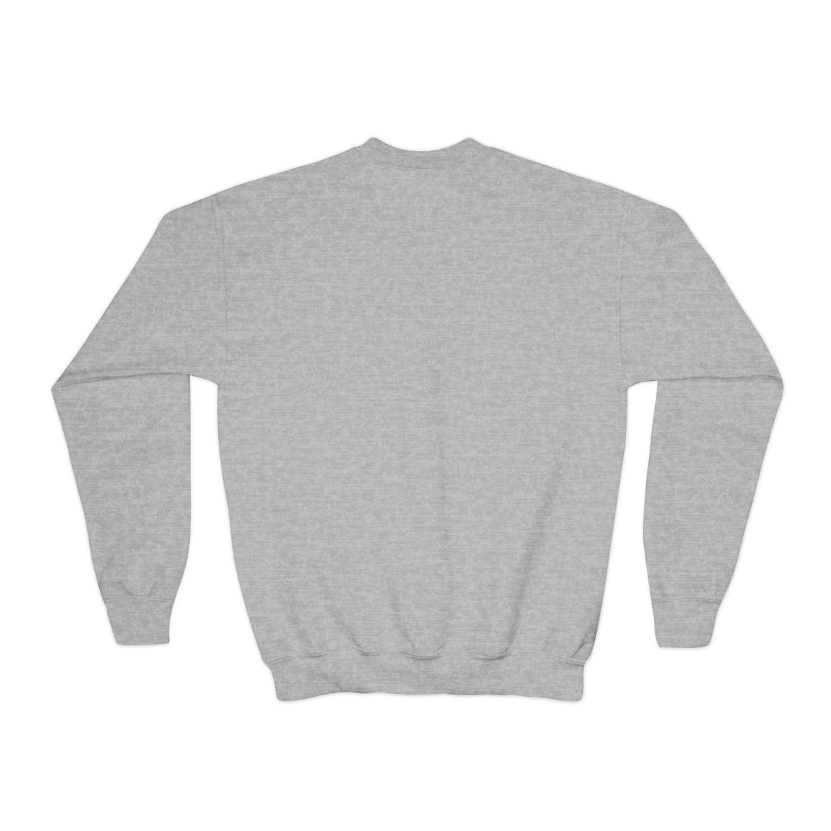Youth Crewneck Sweatshirt - "Yellowjackets" Script Logo with Mascot (School Spirit Apparel)
