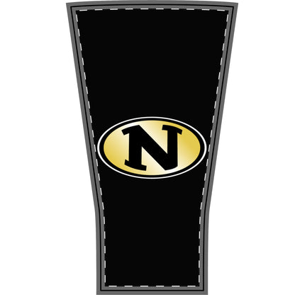 Nettleton Raiders "N" Logo Pattern Arm Sleeve — Gold & Black Sports Compression Sleeve