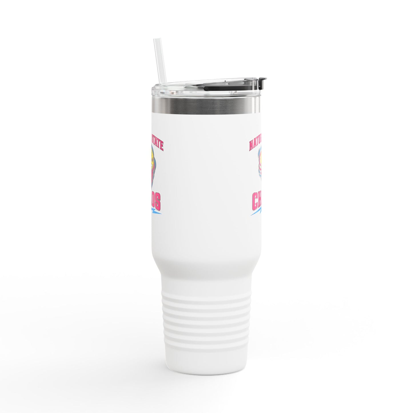 Insulated Travel Mug — 'Natural State Chaos' 40oz Stainless Tumbler