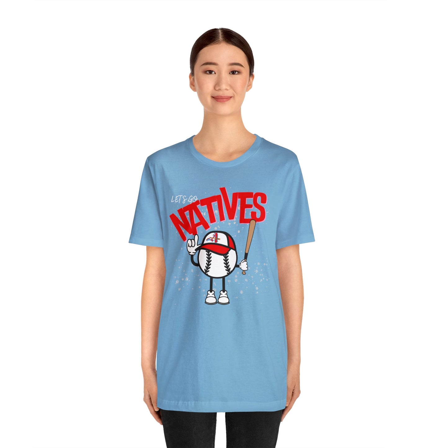 Native mascot Unisex Jersey Short Sleeve Tee