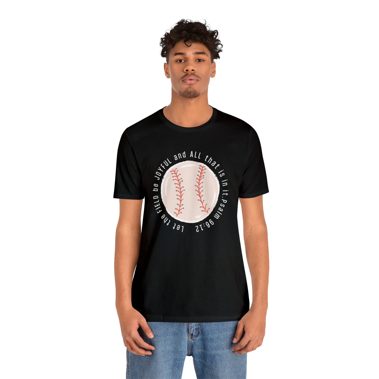 Joyful Baseball Unisex Jersey Short Sleeve Tee