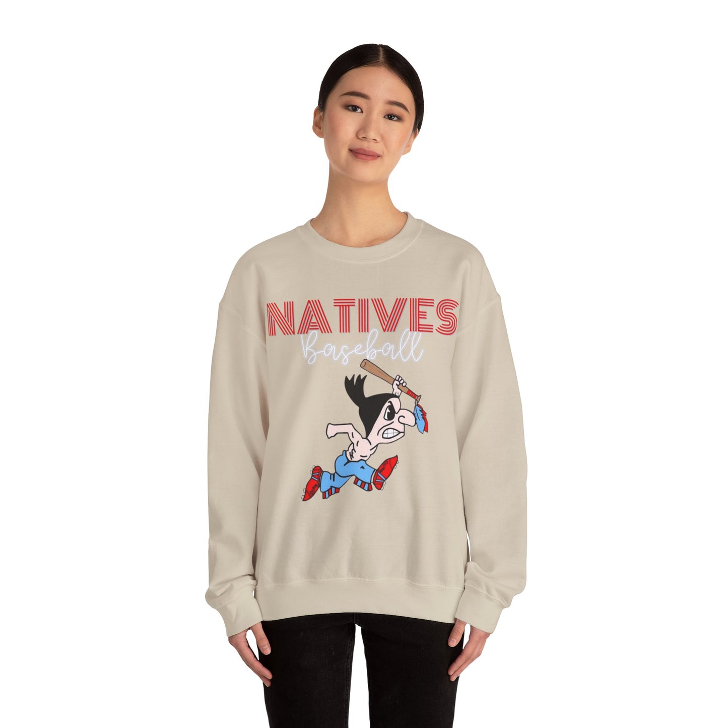 Natives. Unisex Heavy Blend™ Crewneck Sweatshirt