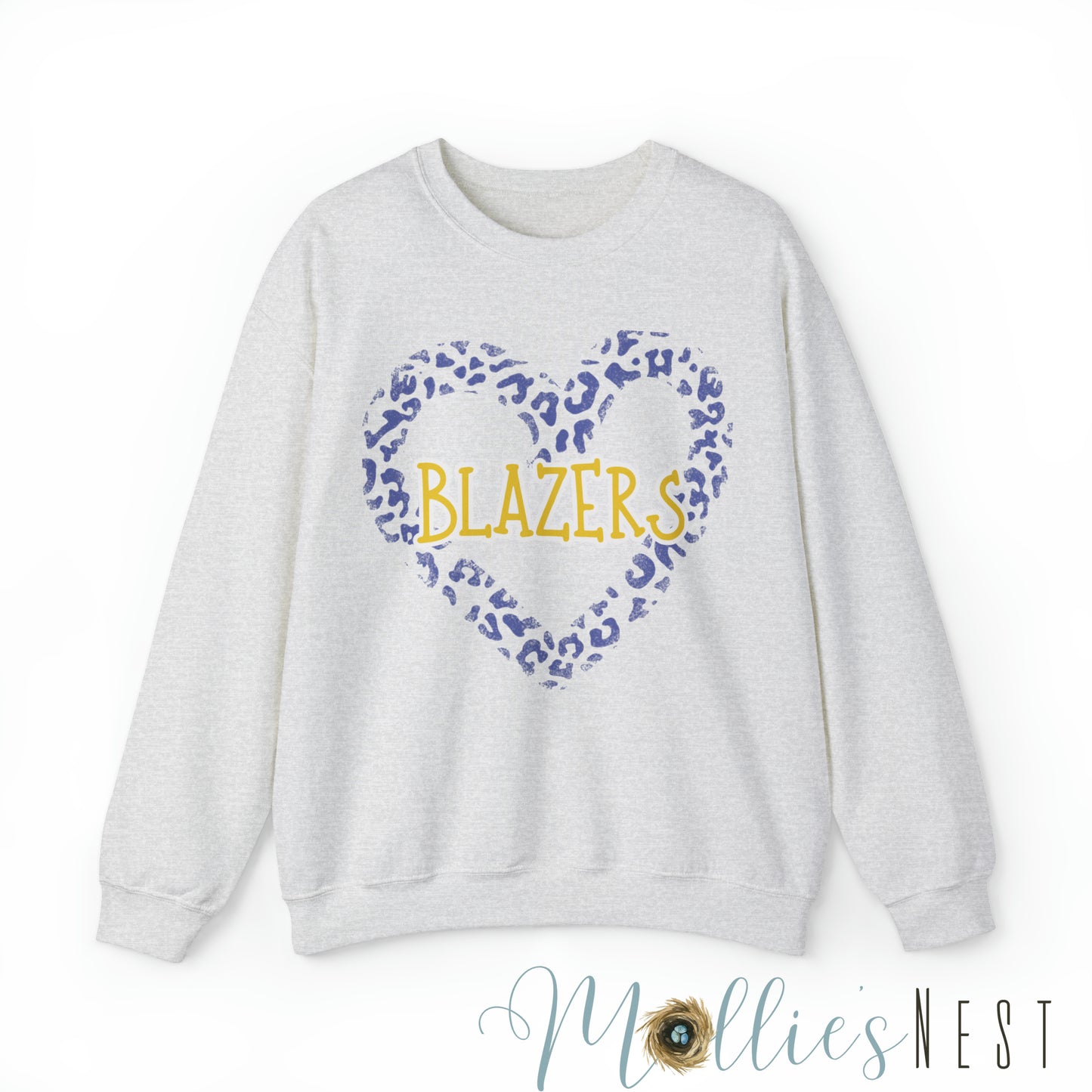 Blazer Heart Heavy Blend™ Crewneck Sweatshirt