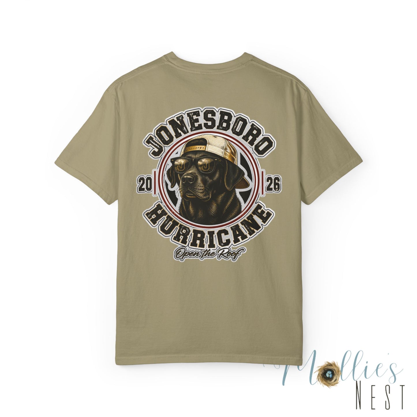 Jonesboro Hurricane Black Lab Dog Graphic T-Shirt - 2026