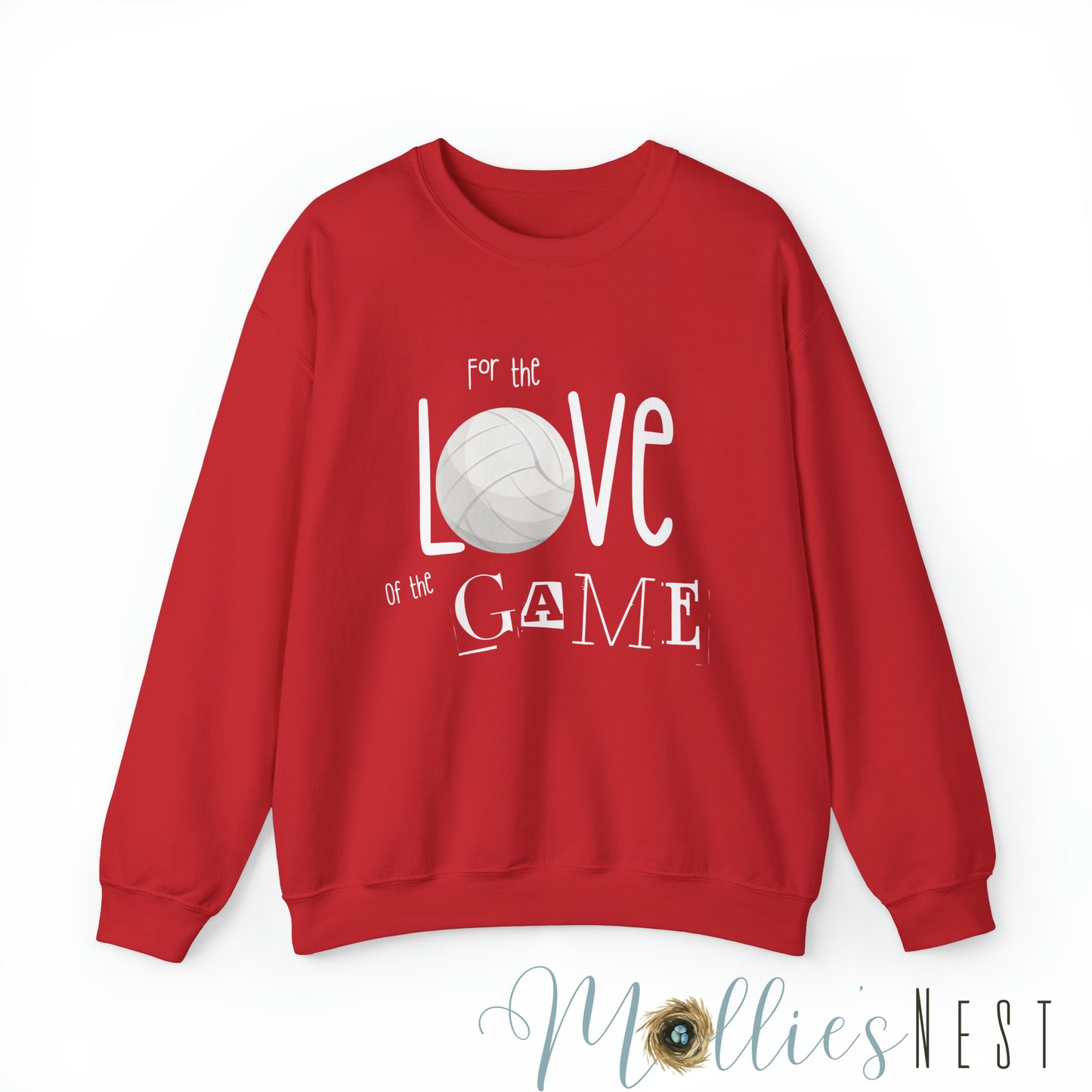 Love of the game Volleyball Heavy Blend™ Crewneck Sweatshirt