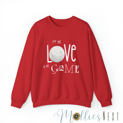 Love of the game Volleyball Heavy Blend™ Crewneck Sweatshirt