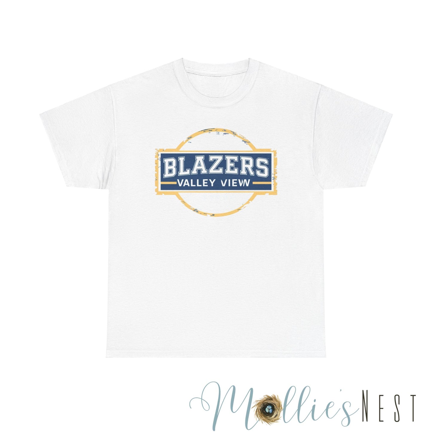Unisex Heavy Cotton Tee. Valley View Blazers