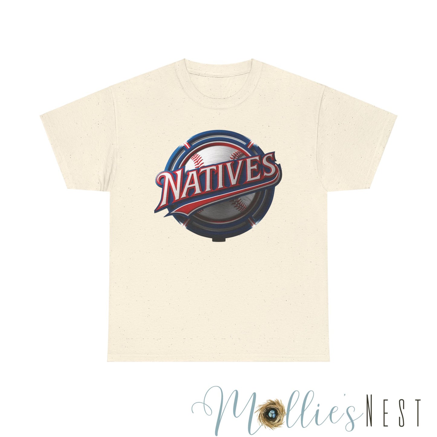 Unisex Heavy Cotton Tee. NATIVES 25