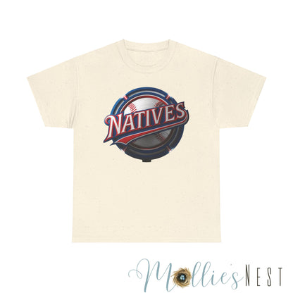 Unisex Heavy Cotton Tee. NATIVES 25