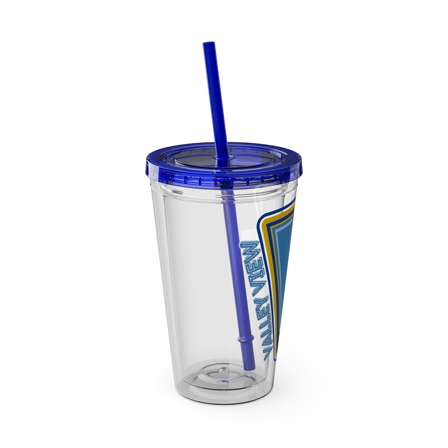 Valley View Sunsplash Tumbler with Straw, 16oz