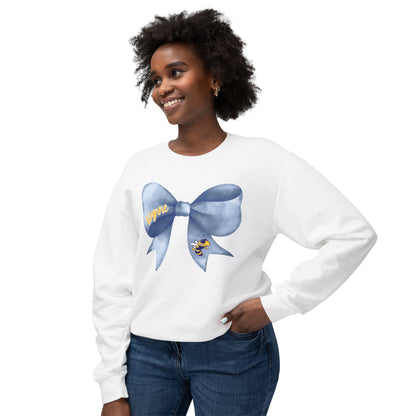 ADULT. Wynne Yellowjackets Bow Sweatshirt