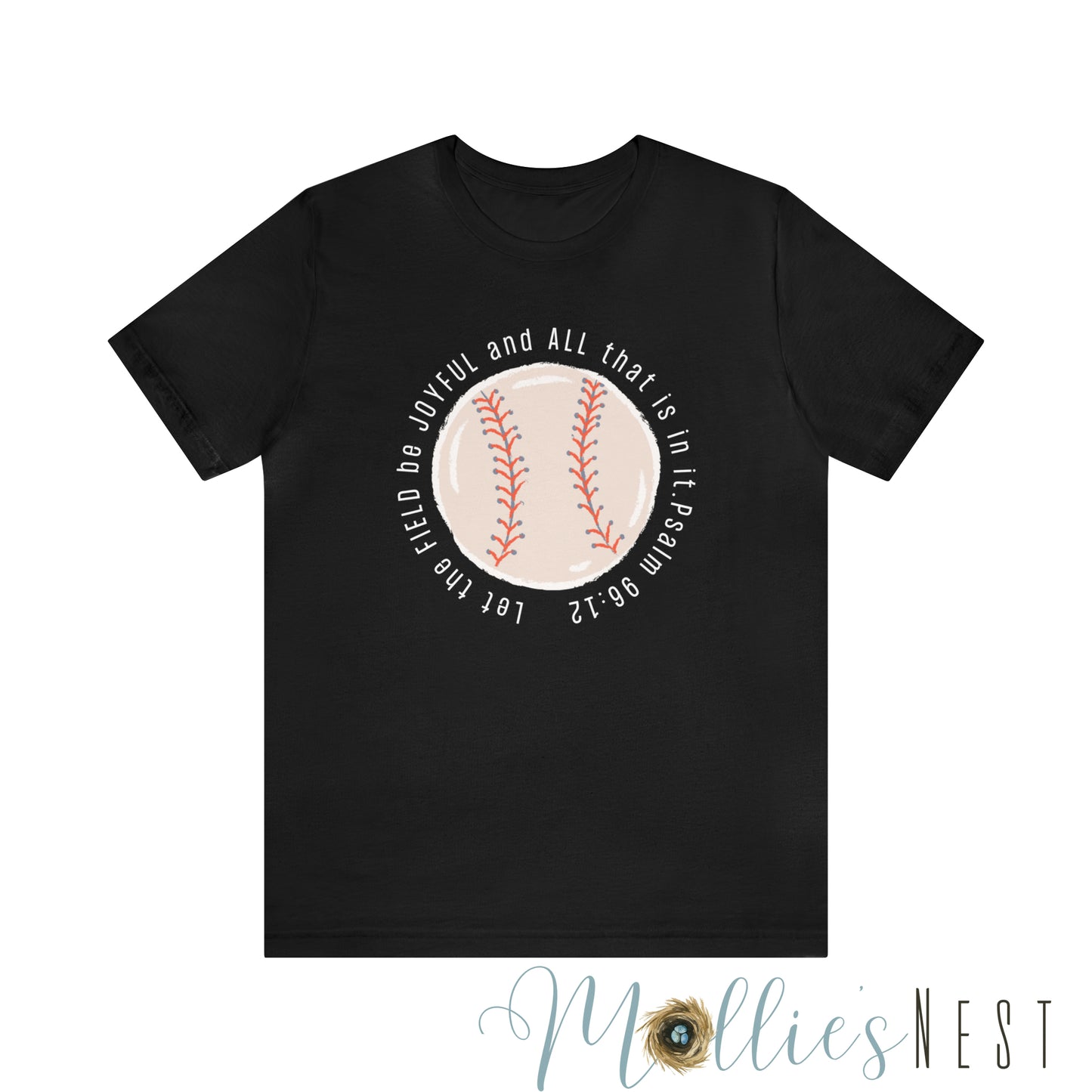 Joyful Baseball Unisex Jersey Short Sleeve Tee