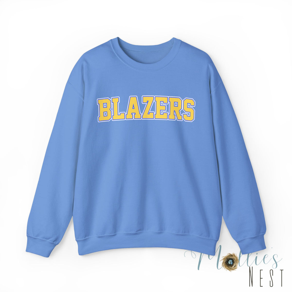 Adult. Blazers Classic. Spirit Crewneck Sweatshirt