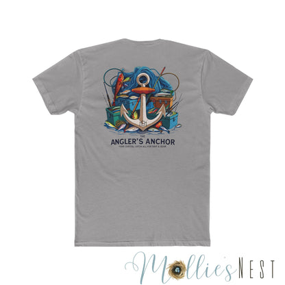 Fishing Enthusiast Crew Tee - Unisex Cotton T-Shirt, Nautical Style, Gift for Anglers, Summer Vibe, Casual Wear, Outdoor Adventure