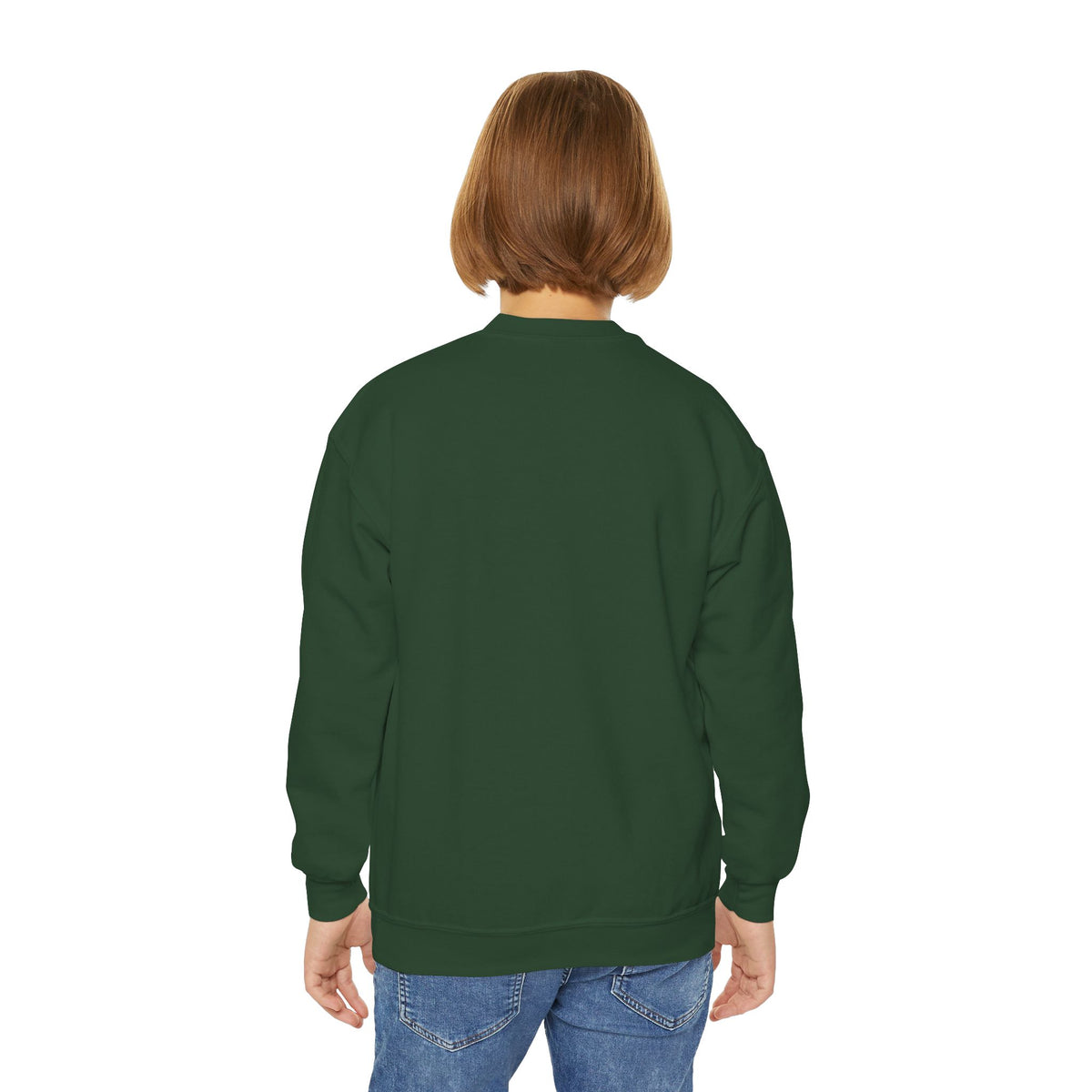 Youth Ridgefiled Christian Warriors Leopard Print Crewneck Sweatshirt