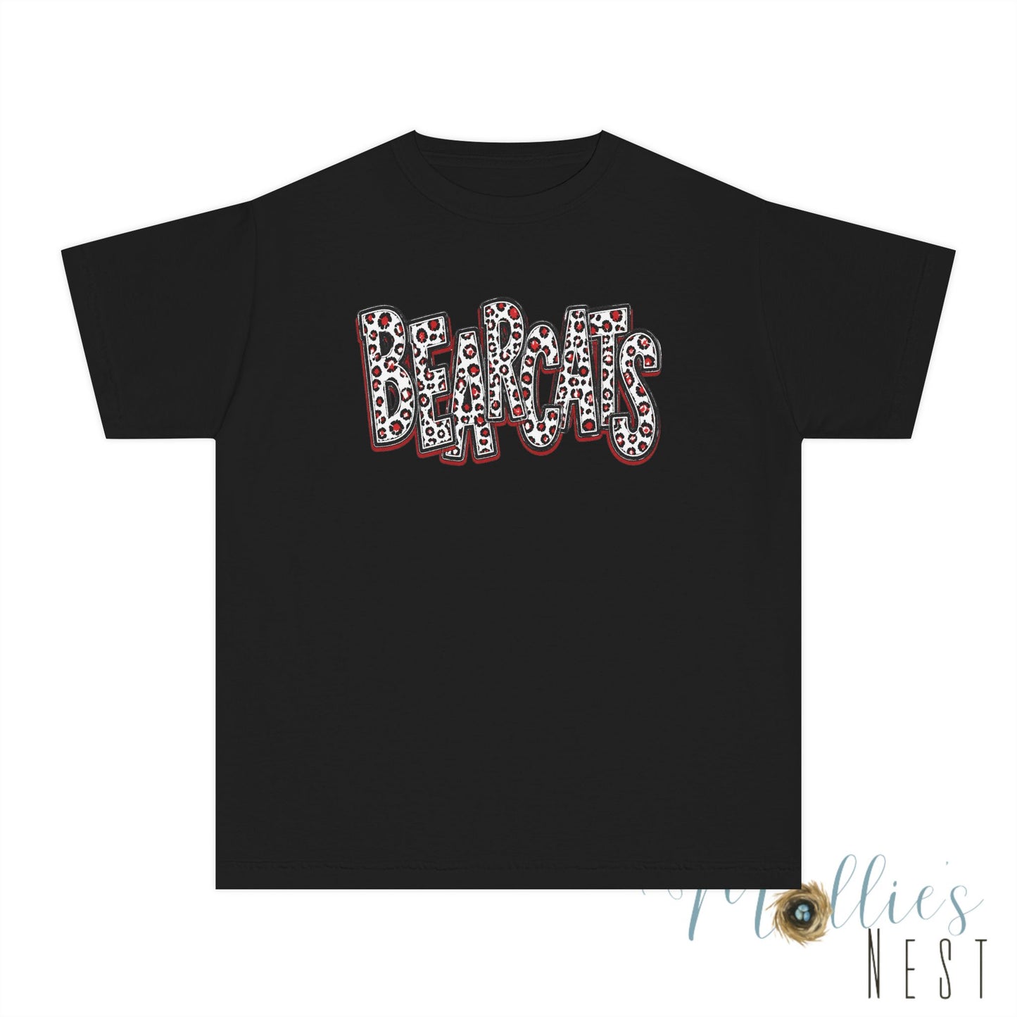 Youth Brookland Bearcats. Leopard Stacked