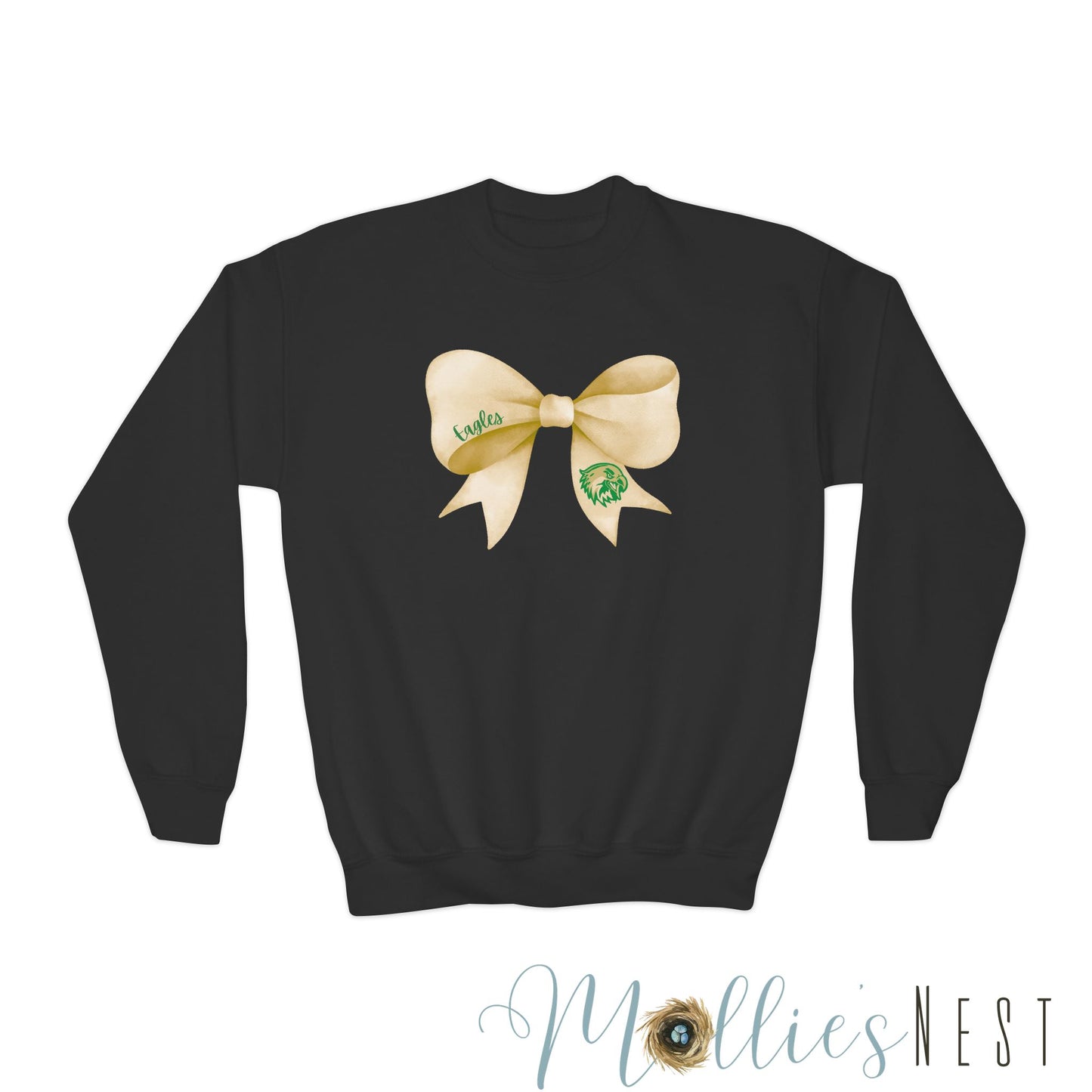 YOUTH. GCT Eagles Bow Sweatshirt
