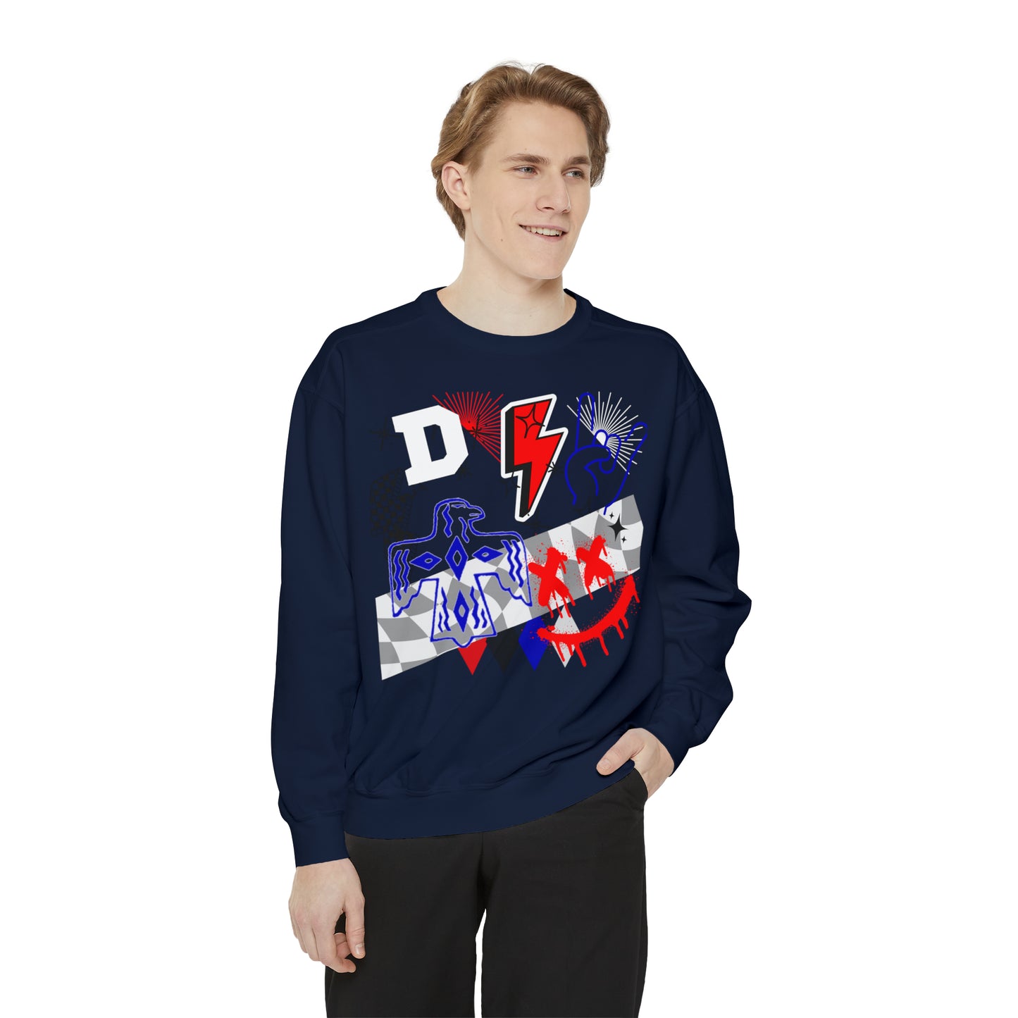 Desoto retro.Unisex Garment-Dyed Sweatshirt