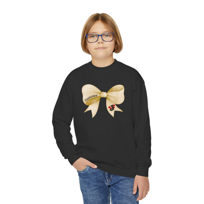 YOUTH. Jonesboro Canes Bow Sweatshirt