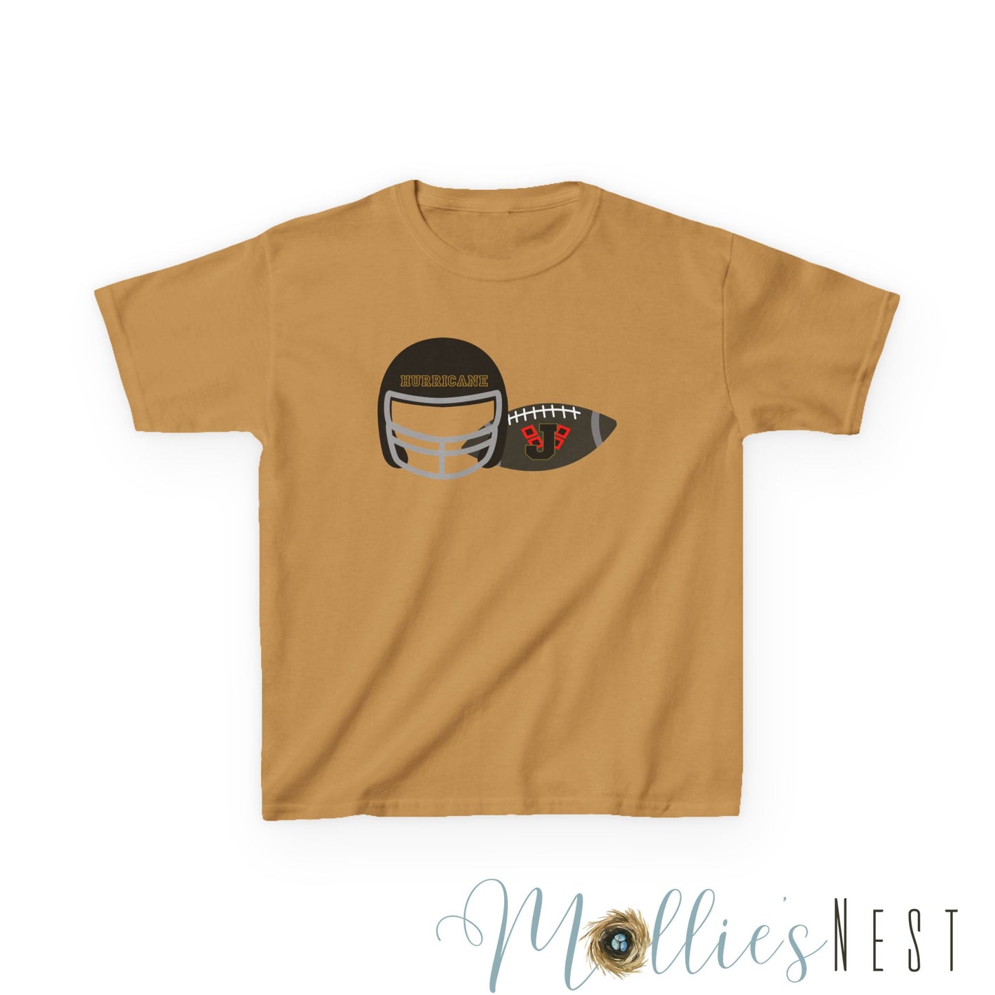 Youth Football Helmet Tee - Jonesboro