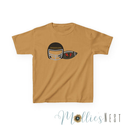 Youth Football Helmet Tee - Jonesboro