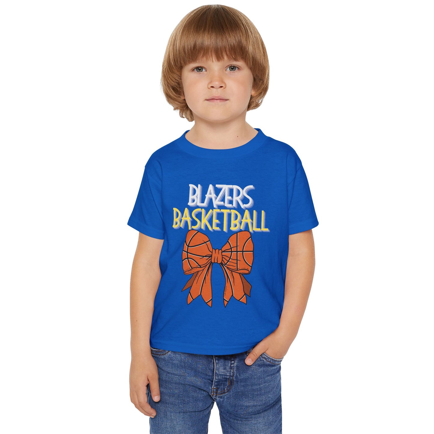 Heavy Cotton™ Toddler T-shirt. ZBlazers Basketball