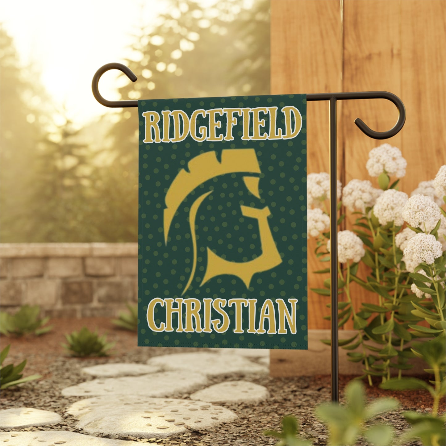 Ridgefield Christian. Yard Flag -Outdoor Home Decor