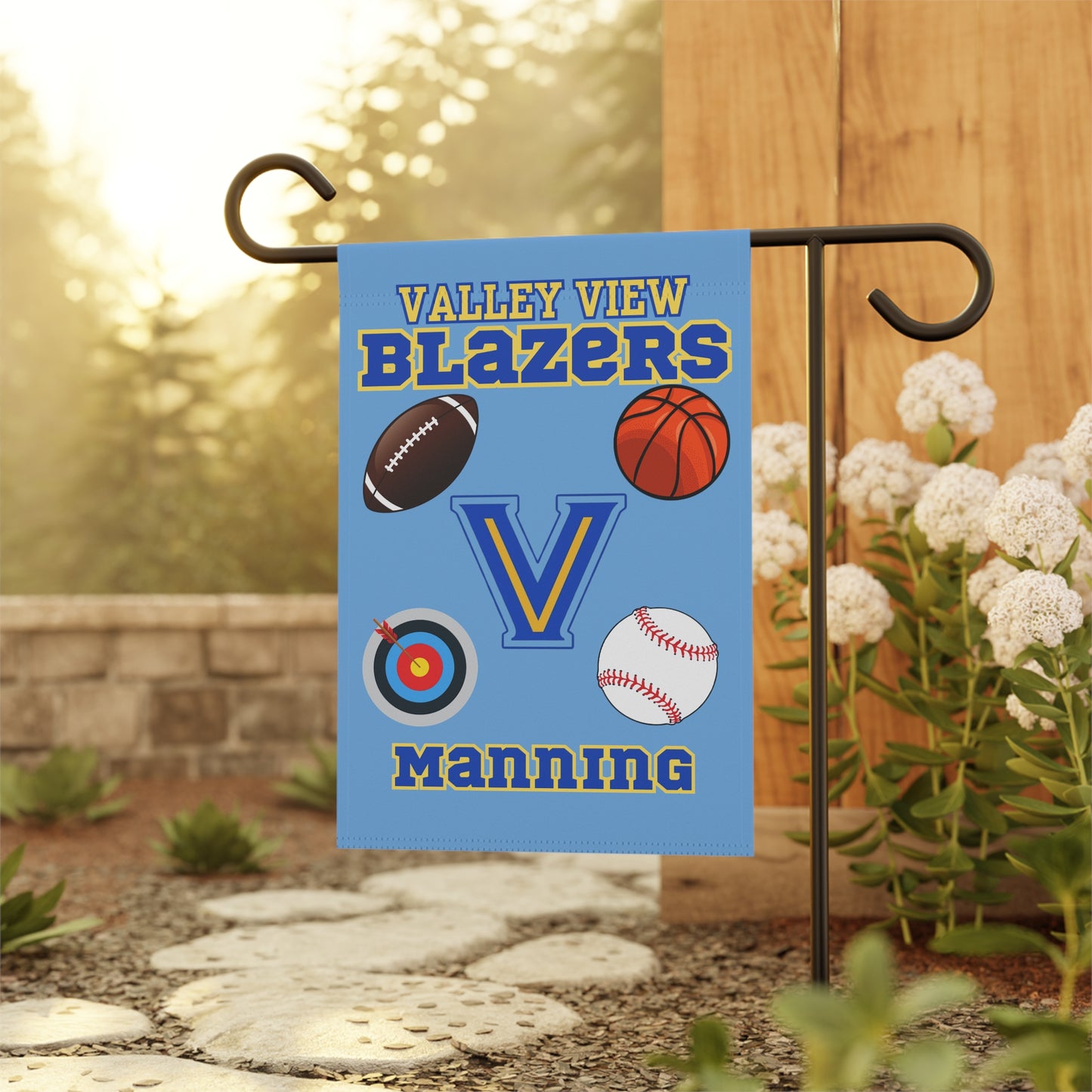 Manning. Sports Garden & House Banner