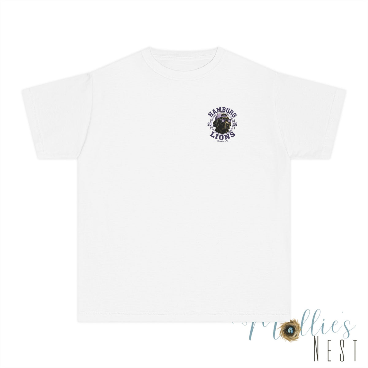 YOUTH. Hamburg Lions - Black Lab Youth T-Shirt