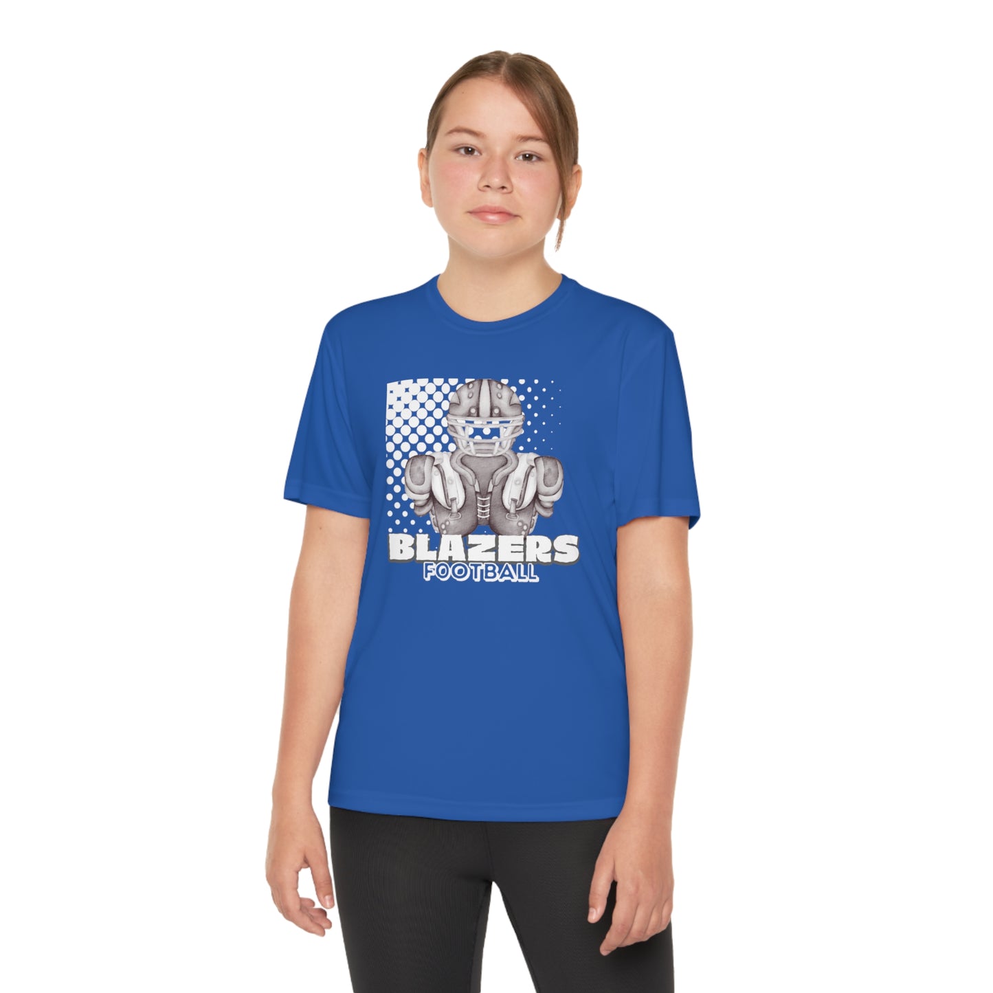 Youth DRIFIT. BLAZER Football Competitor Tee