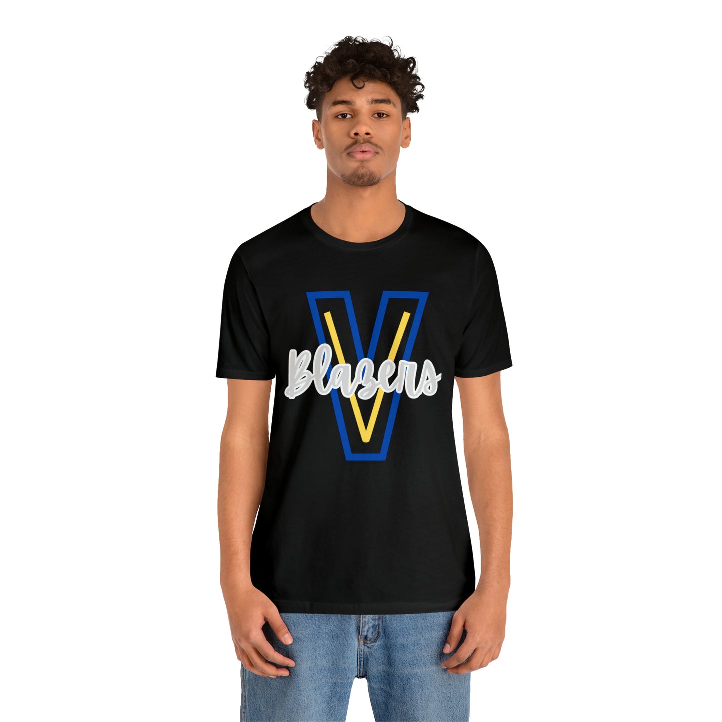 Valley View V Blazers Unisex Jersey Short Sleeve Tee