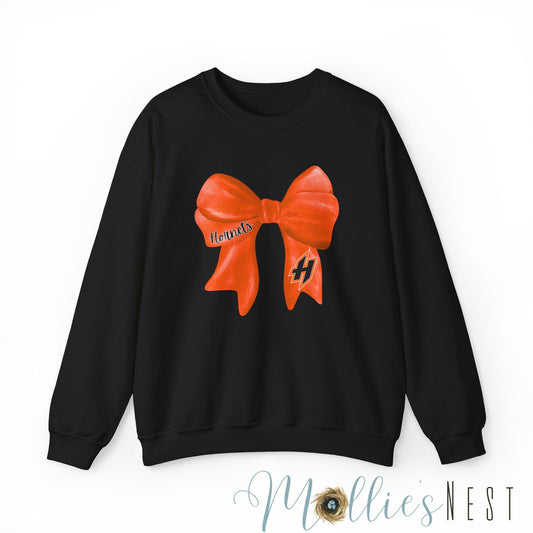 ADULT. Harrisburg Hornet Bow Sweatshirt