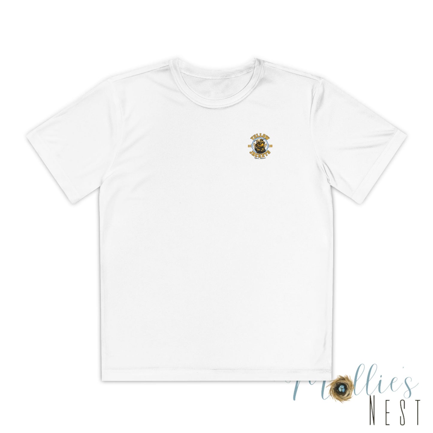 Yellow Jackets DRIFIT Youth Tee — Wynne Graphic Youth T-Shirt