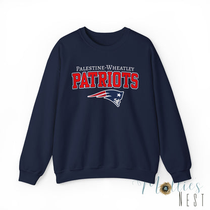 ADULT. Palestine-Wheatley Patriots Crewneck Sweatshirt
