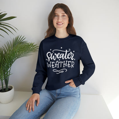 Sweater Weather Unisex Heavy Blend™ Crewneck Sweatshirt